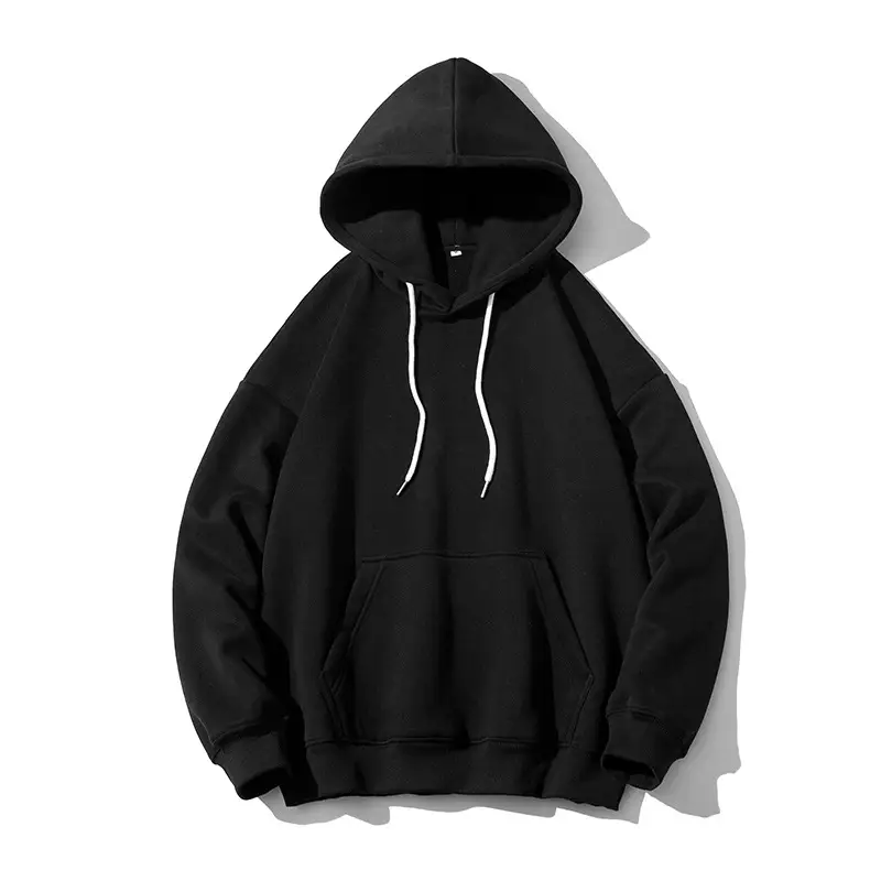 Men's Yellow Hooded Sweatshirt Spring Autumn 2021 - Image 4
