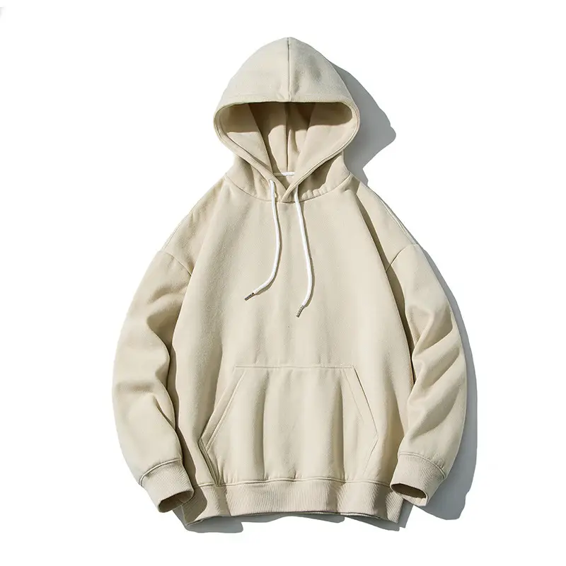 Men's Yellow Hooded Sweatshirt Spring Autumn 2021 - Image 6