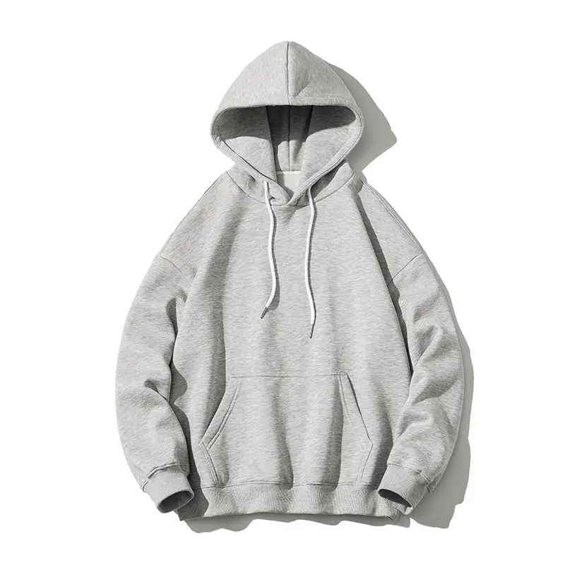 Men's Yellow Hooded Sweatshirt Spring Autumn 2021 - Image 8