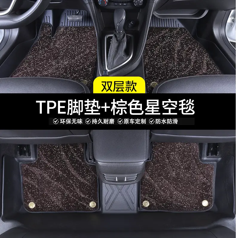 Suitable for Gac Aion Series Special 18-25 Five/Seven-Seat One-Piece Fully Enclosed Tpe Car Floor Mats — feature 27