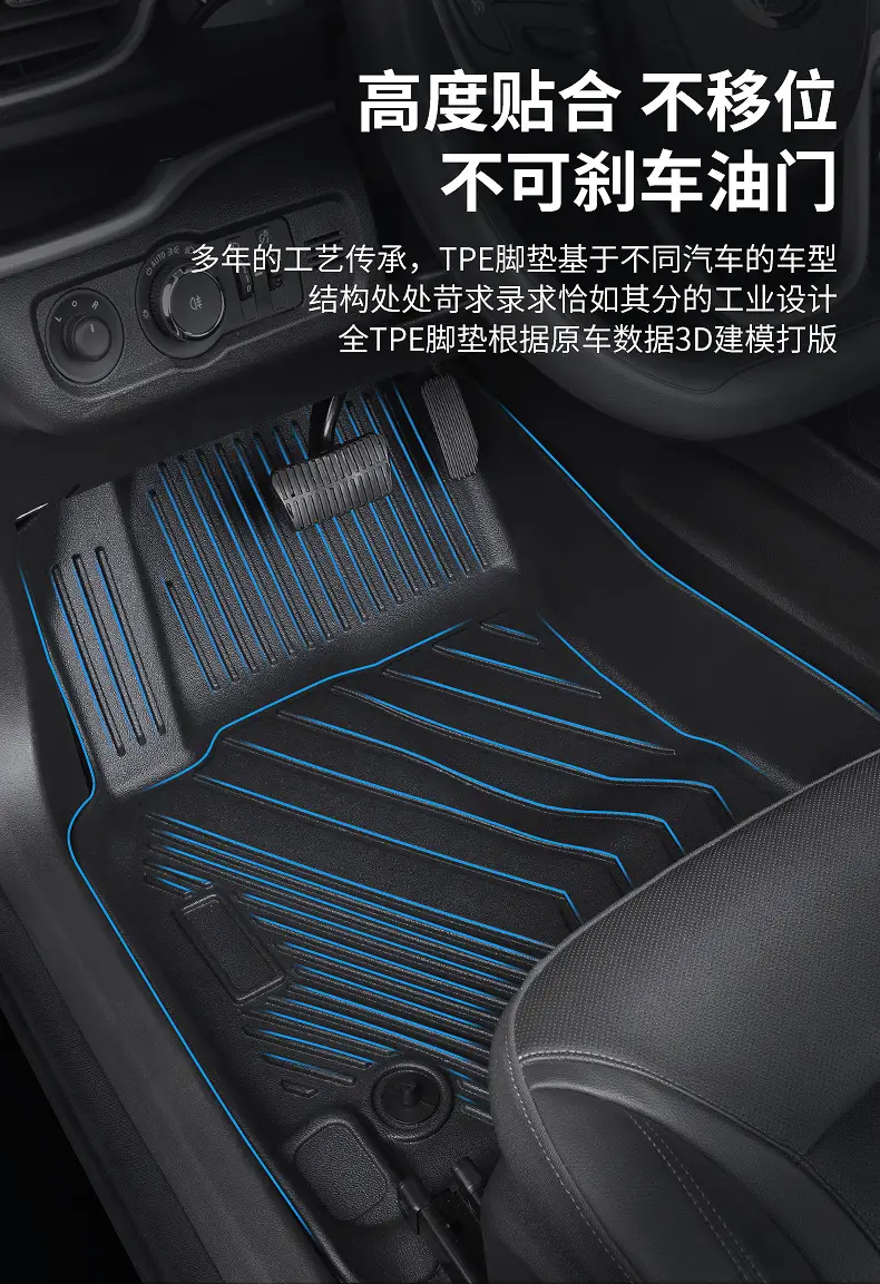 Suitable for Gac Aion Series Special 18-25 Five/Seven-Seat One-Piece Fully Enclosed Tpe Car Floor Mats — feature 5