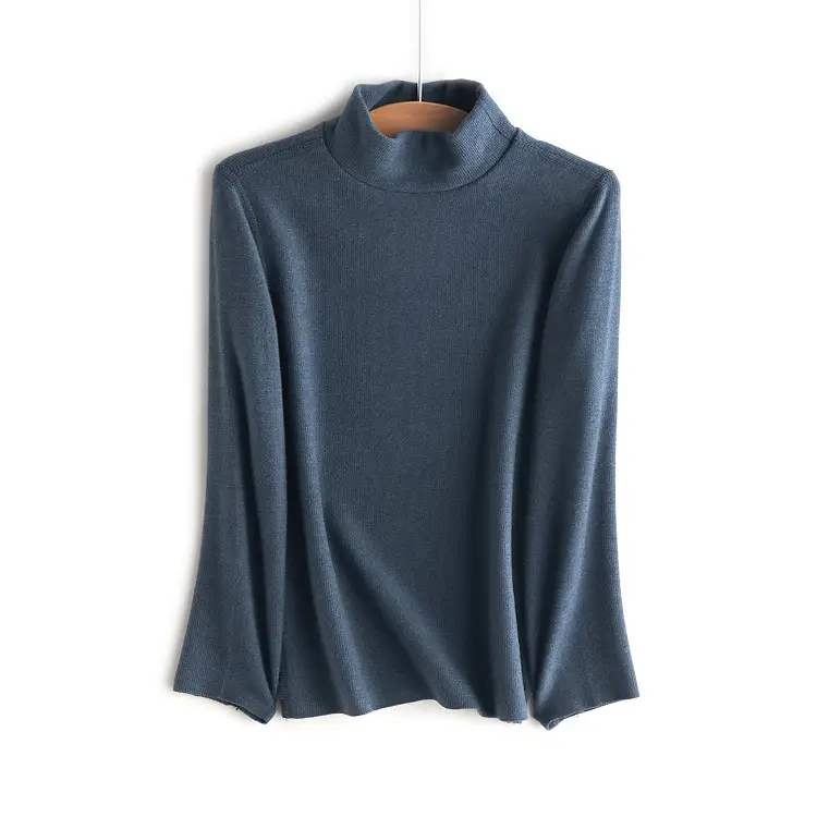 Derong Kids Long Sleeve Turtleneck Shirt Olive Green