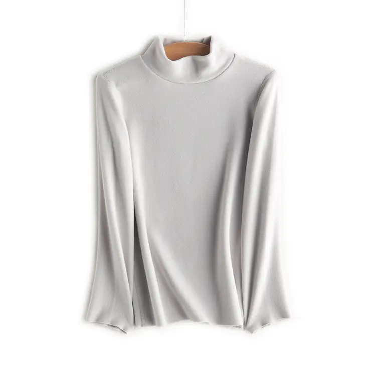 Derong Kids Long Sleeve Turtleneck Shirt Olive Green