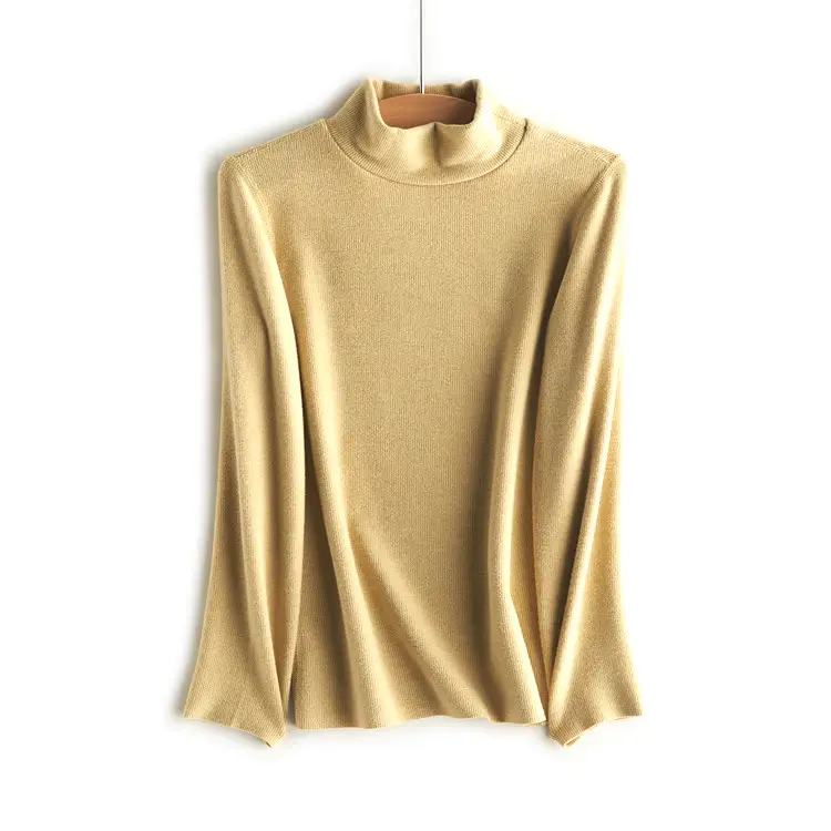 Derong Kids Long Sleeve Turtleneck Shirt Olive Green