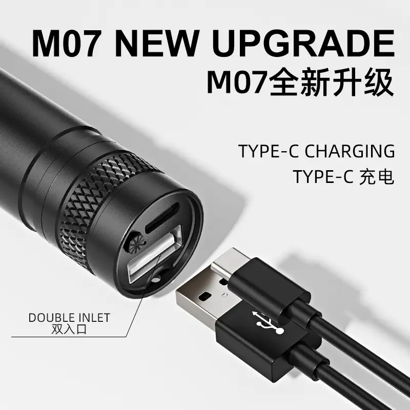 Aluminum LED Mini Flashlight with 3 Modes - Image 4