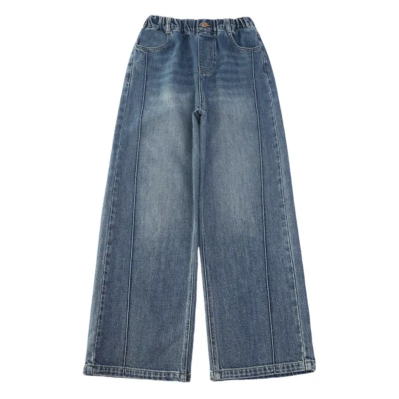 Girls Wide Leg Jeans Spring Autumn 2025 - Image 34