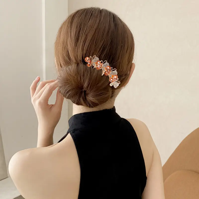 Fashion Metal Butterfly Hair Clip for Braided Hair - Image 7