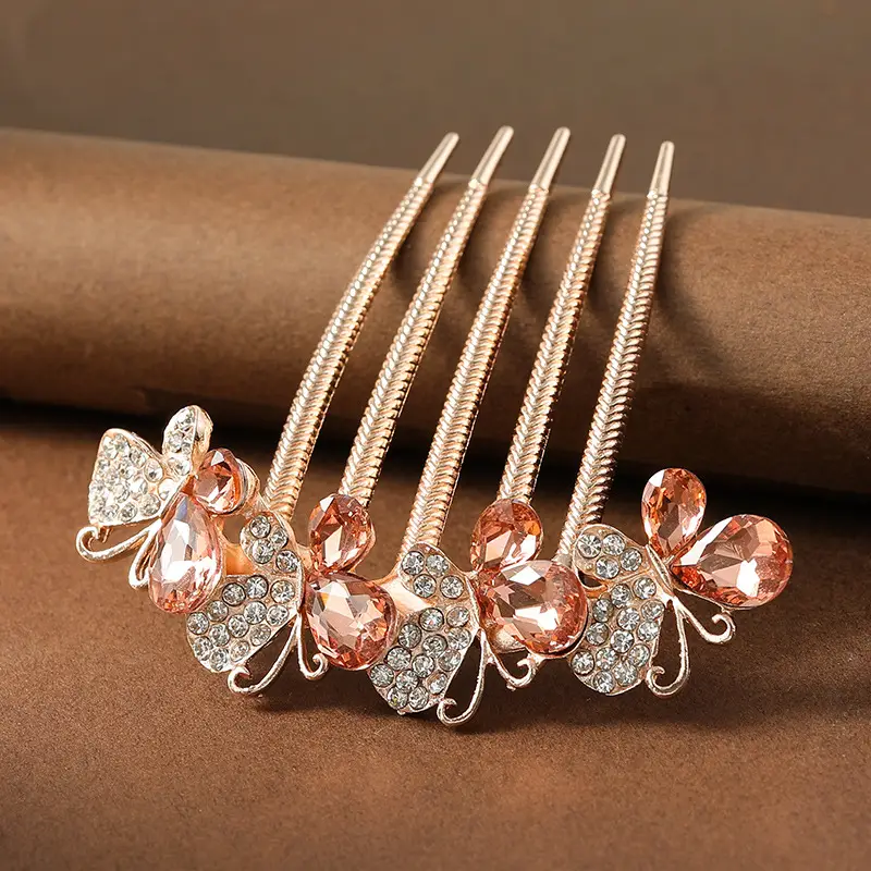 Fashion Metal Butterfly Hair Clip for Braided Hair - Image 3