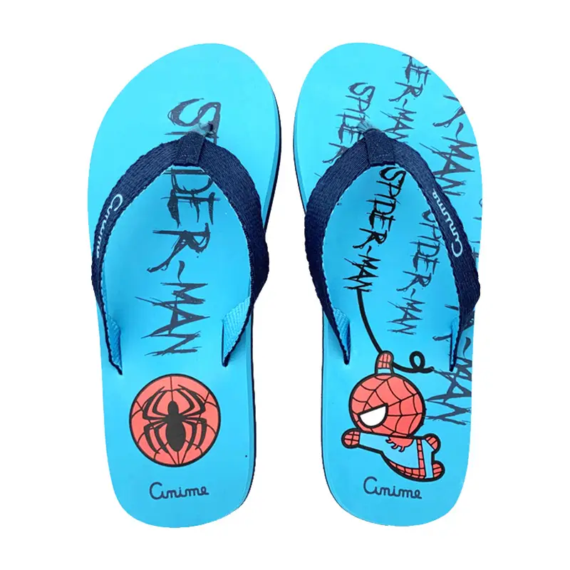 Captain America Cartoon Flip Flops for Men Women Shoes