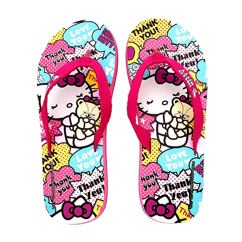 Captain America Cartoon Flip Flops for Men Women Shoes