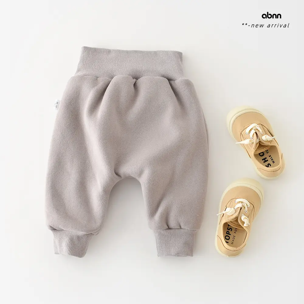 2024 Winter Striped Leggings for Kids High Waist - Image 6