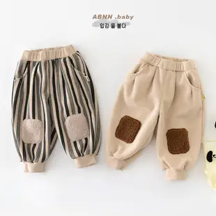 2024 Winter Striped Leggings for Kids High Waist — feature 22