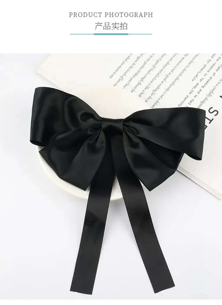 Red Bow Headwear for Women Summer Hairpin — feature 21