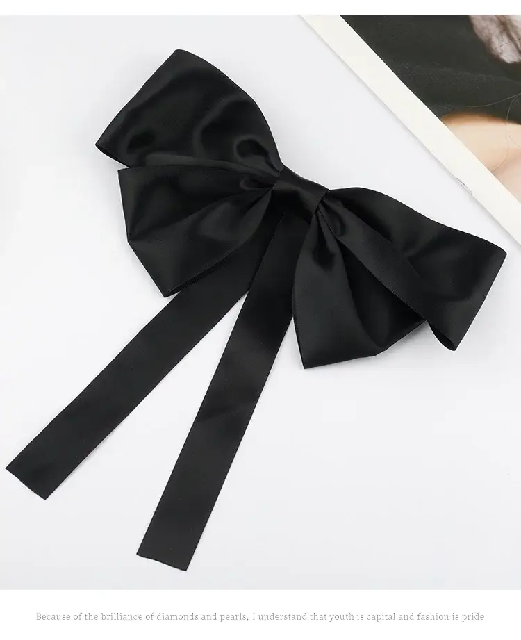 Red Bow Headwear for Women Summer Hairpin — feature 22