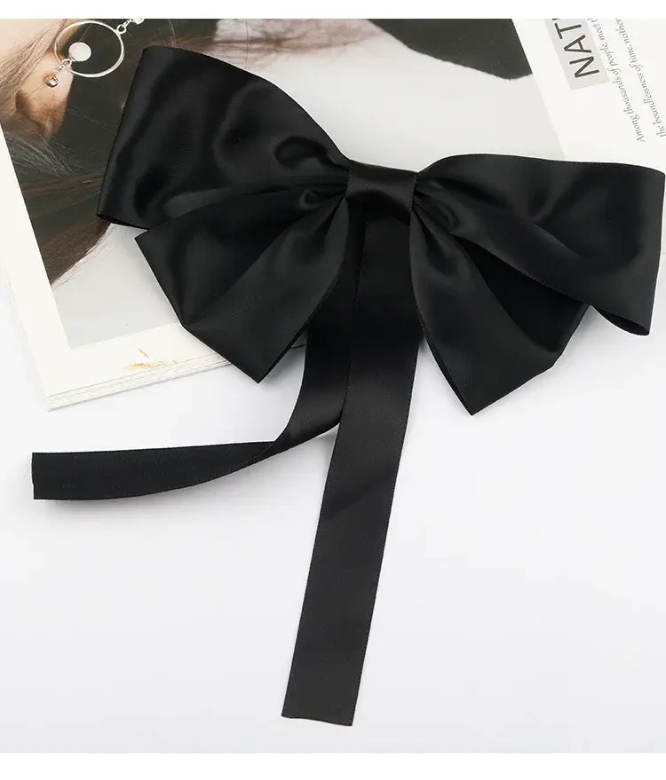 Red Bow Headwear for Women Summer Hairpin — feature 25