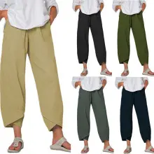 Sexy Slim Pencil Pants for Women Mid Waist Stretch PU Leather — feature 25