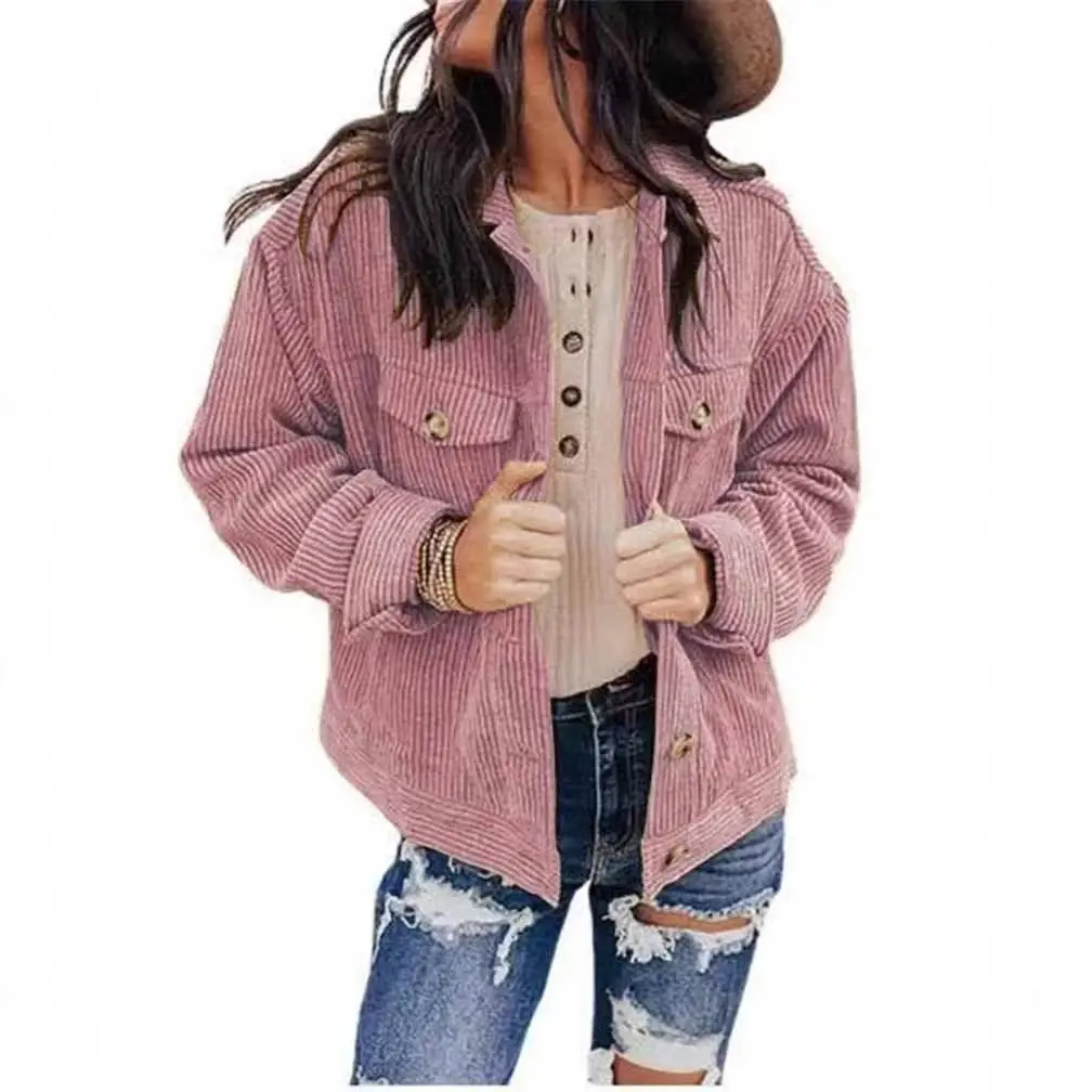 Women's Blue Cardigan Jacket 2022 Winter Casual Wear - Image 11