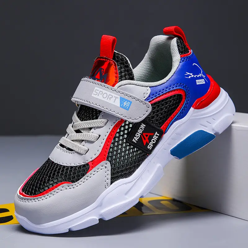 Kids Sports Shoes Blue Teal Mid School Casual