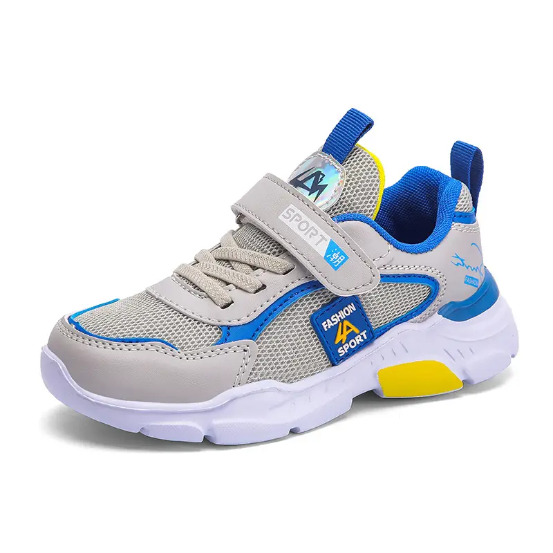 Kids Sports Shoes Blue Teal Mid School Casual