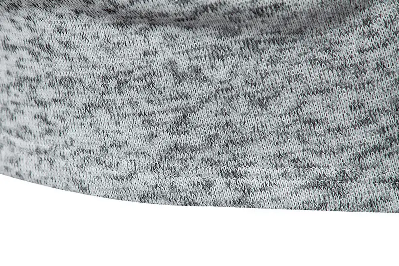 Men's 2022 Slim Fit Zipper Hoodie Black Grey Gray — feature 14