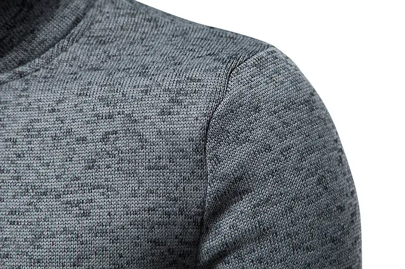 Men's 2022 Slim Fit Zipper Hoodie Black Grey Gray — feature 5