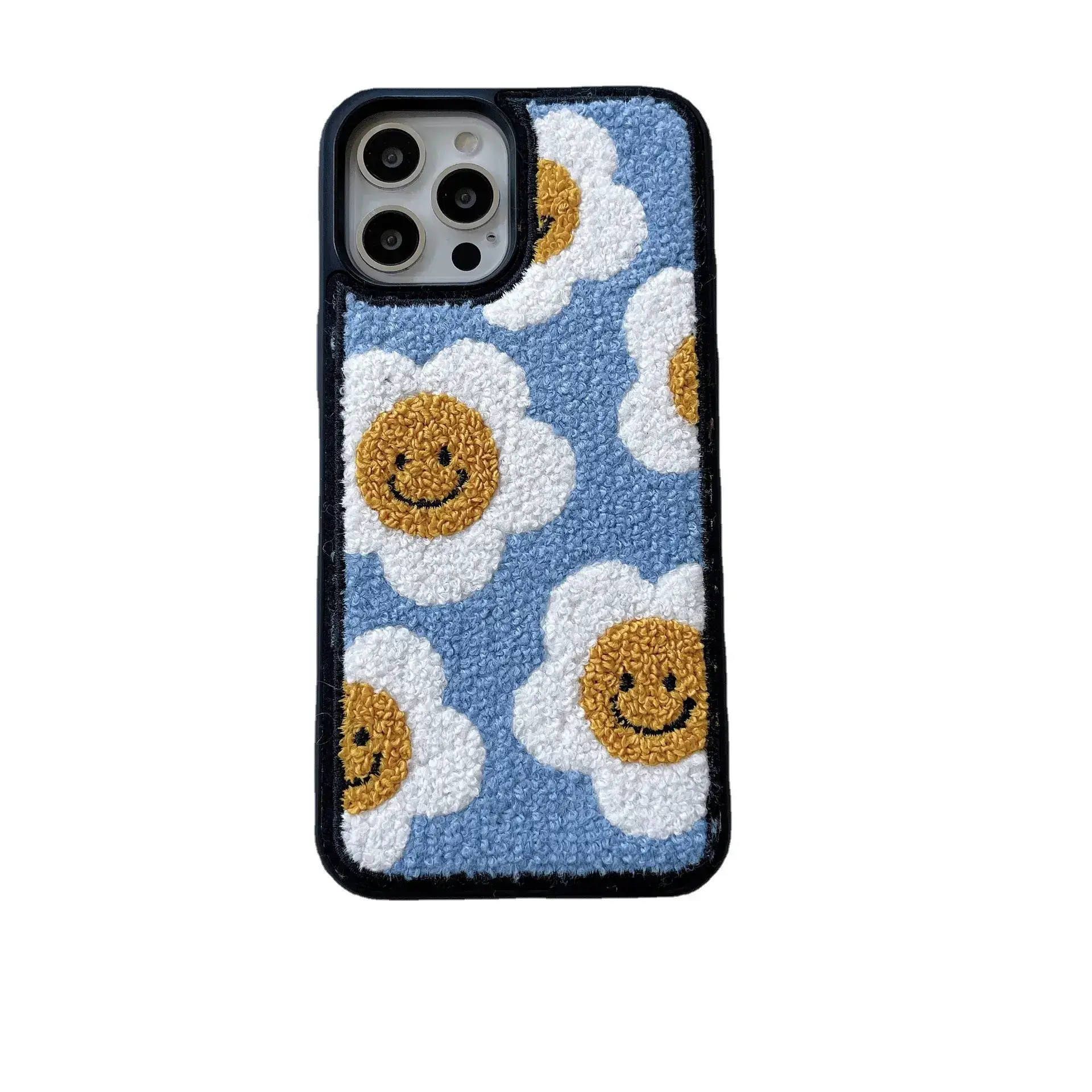 Autumn Winter Plush Sunflower iPhone 17 Pro Max Case - Image 5