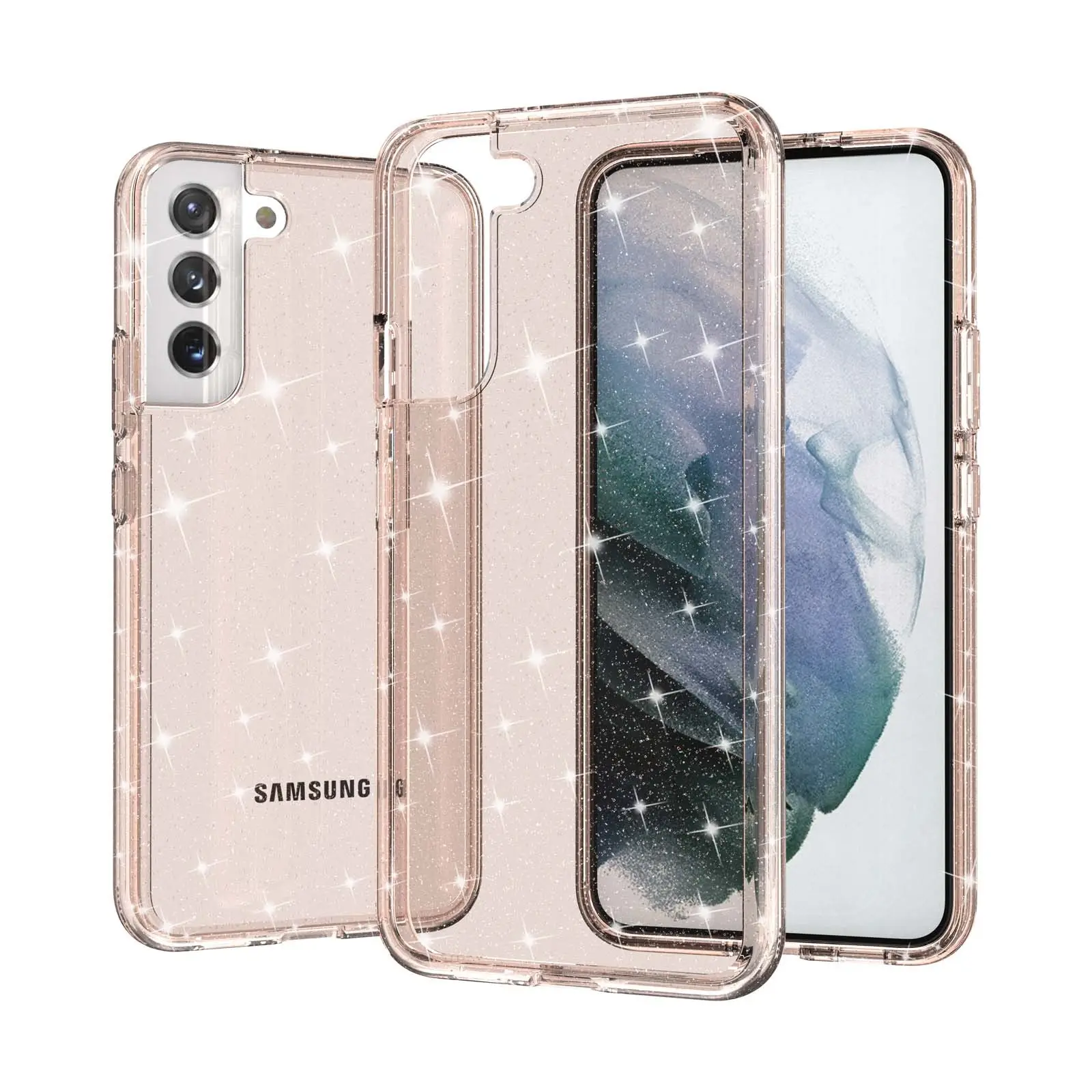 Samsung S22 Plus Glitter Anti Drop Protective Case - Image 4