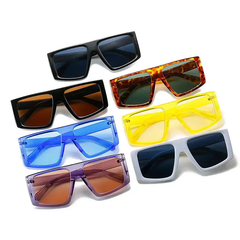 White Candy Sunglasses for Men Women Y2K Style