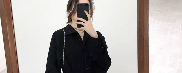 Black French Hepburn Style Long Dress for Women — feature 10