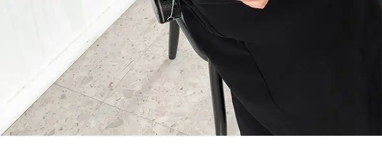 Black French Hepburn Style Long Dress for Women — feature 27