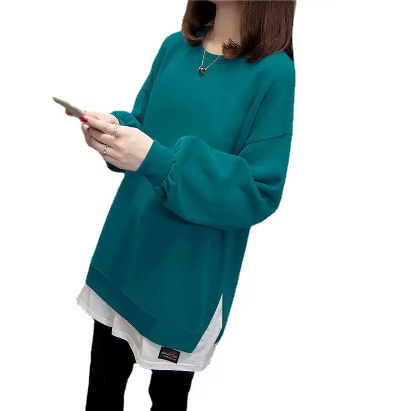 Plus Size Women 2025 Winter Sweatshirt Set Teal - Image 25