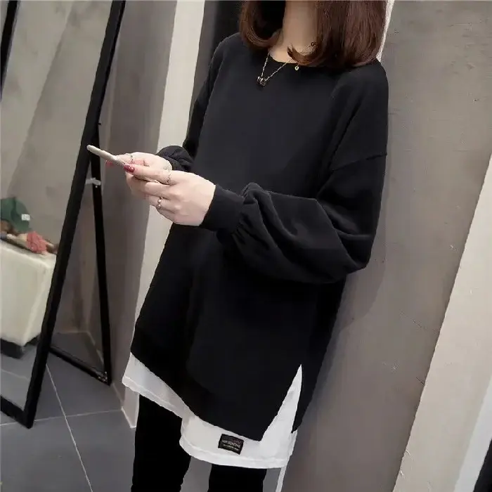 Plus Size Women 2025 Winter Sweatshirt Set Teal - Image 8