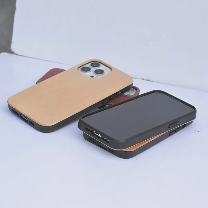 Bamboo Wooden iPhone 17 Promax Case