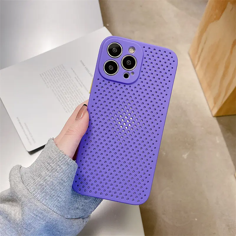 Purple Silicone Phone Case for iPhone 17 Pro Max — feature 16