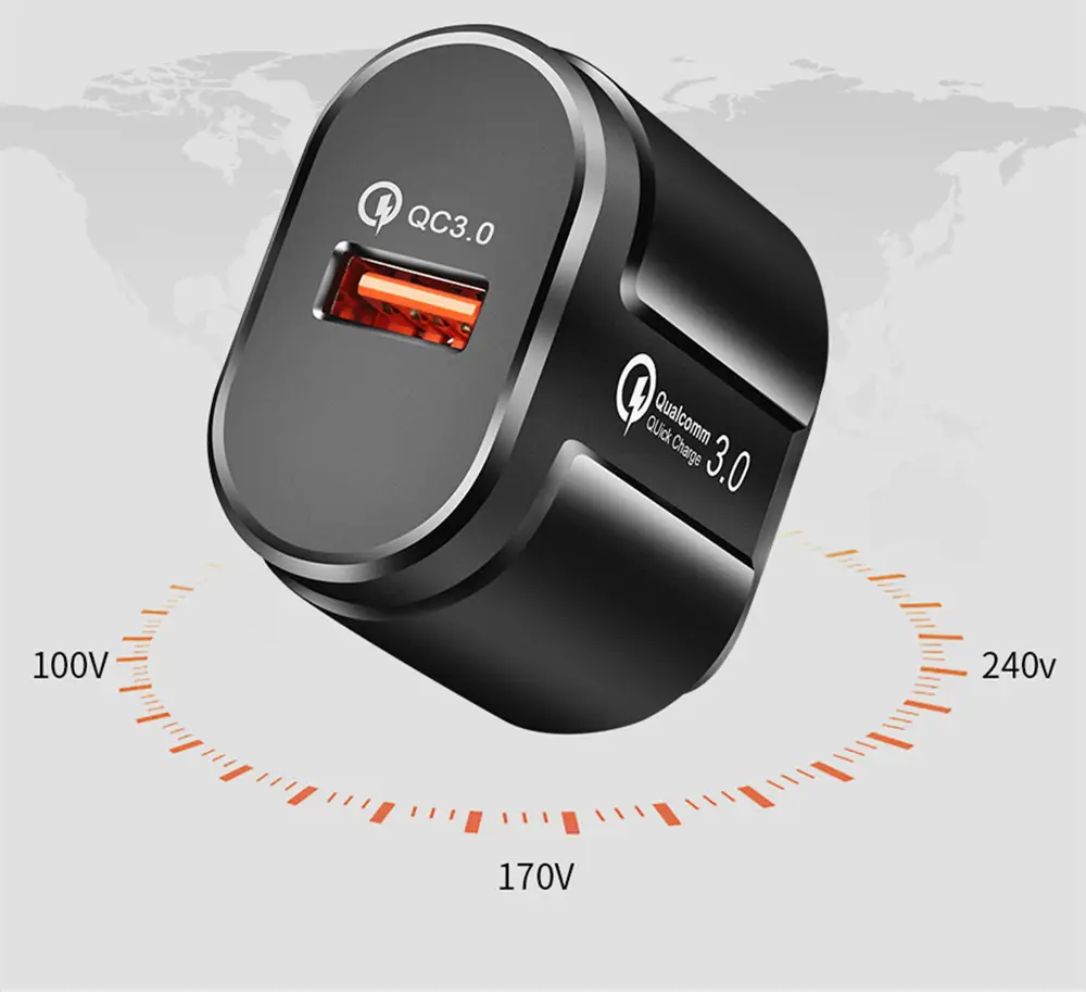 18W QC3.0 Fast Charging Phone Charger - Image 4
