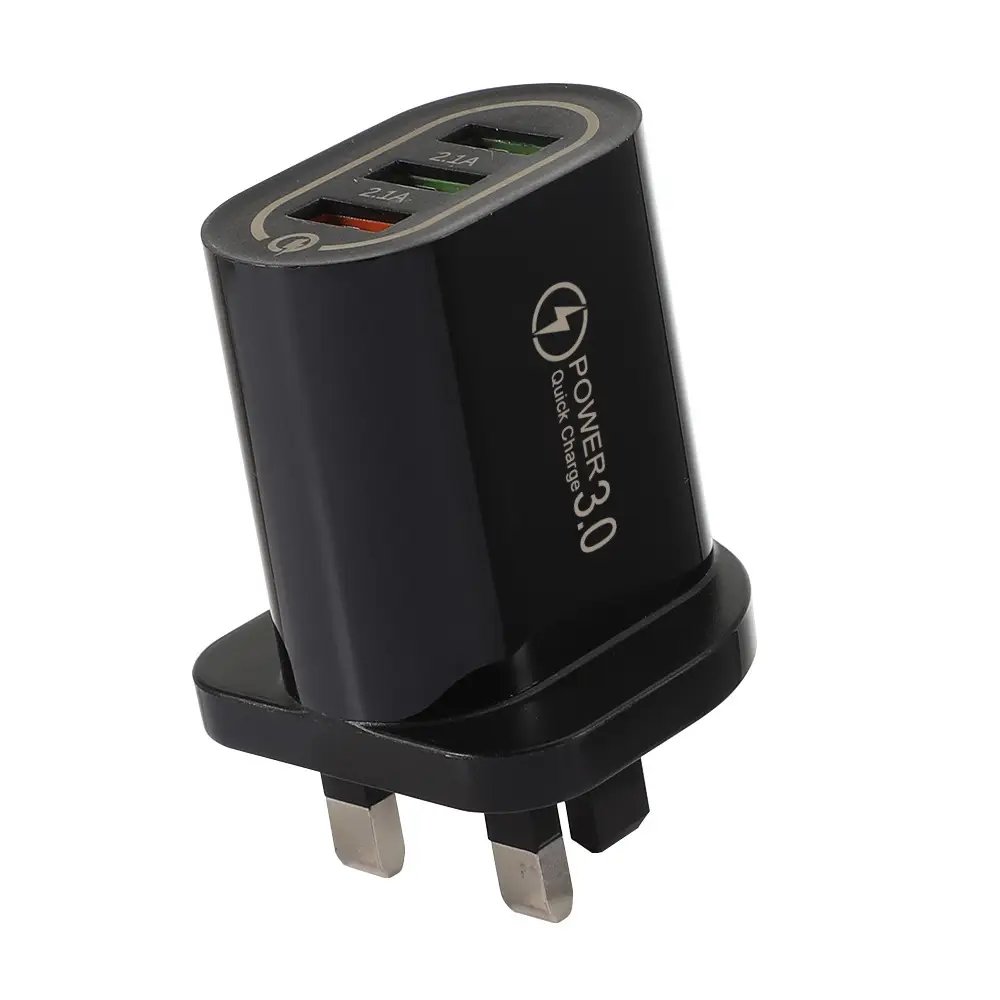 3A QC3.0 3USB Fast Charging Mobile Charger - Image 4