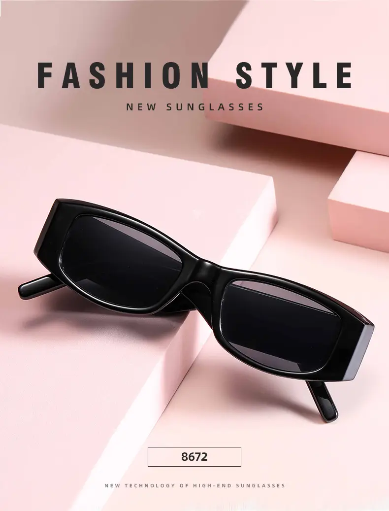 Retro European Rectangular Sunglasses Men Women — feature 11