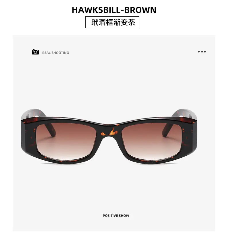 Retro European Rectangular Sunglasses Men Women — feature 16