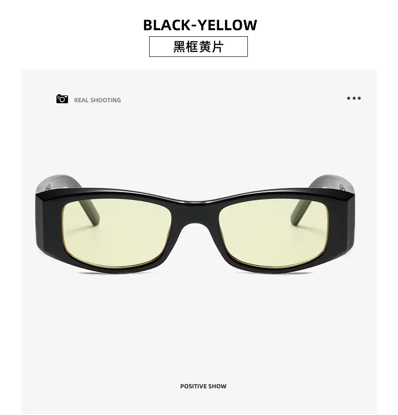 Retro European Rectangular Sunglasses Men Women — feature 24