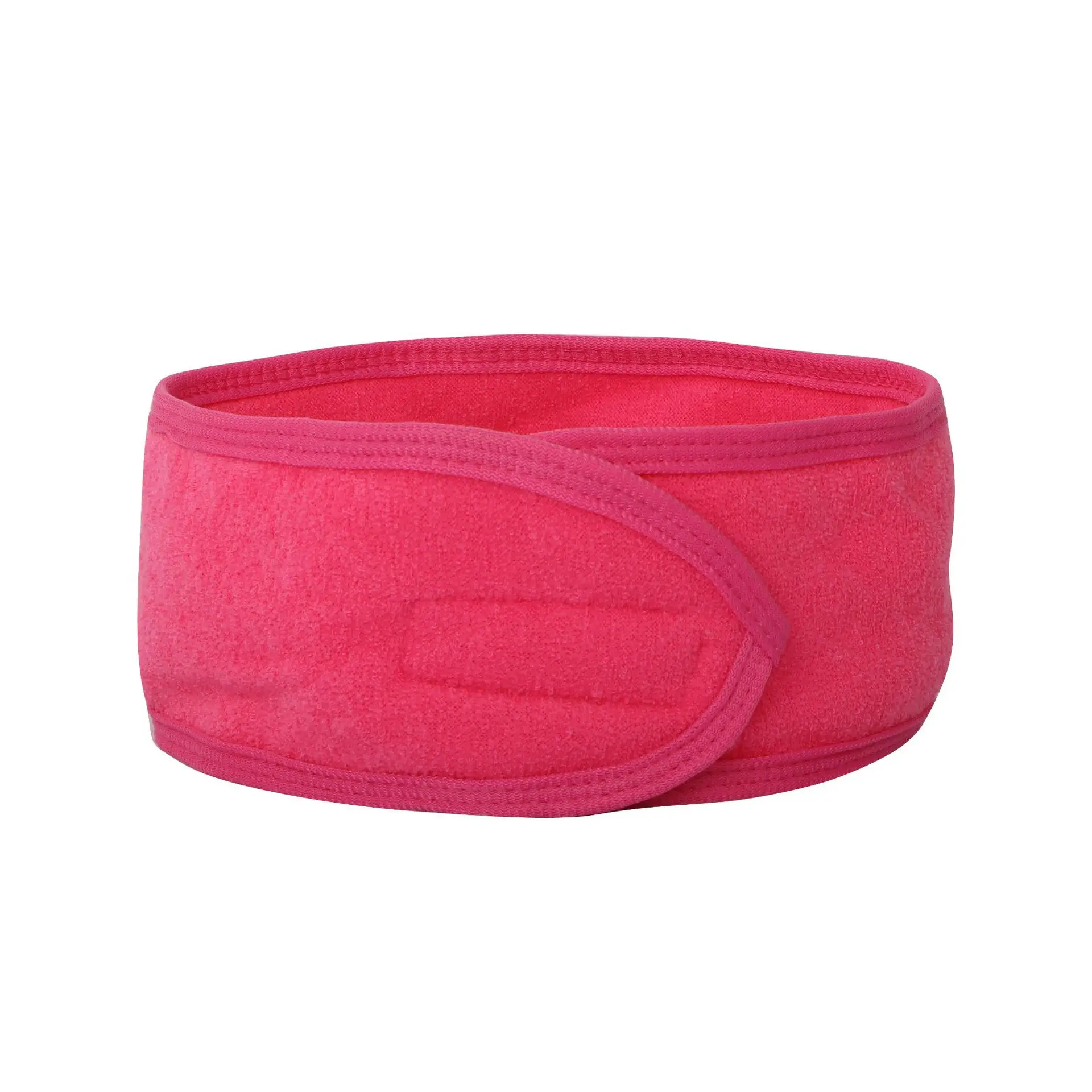 Black Crossbody Yoga Headband with Hook and Loop Closure - Image 9