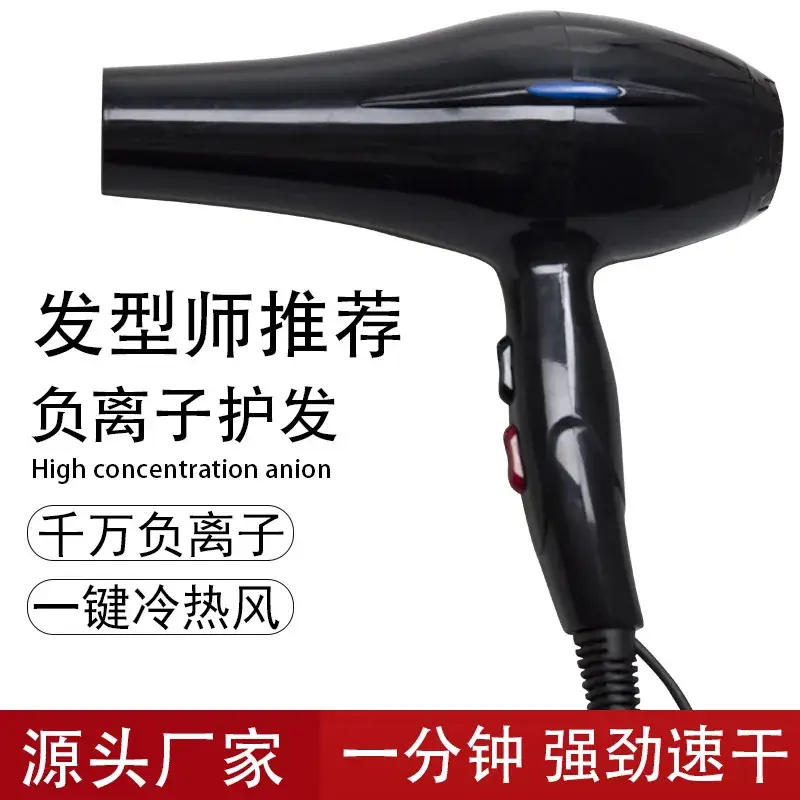 Jinbo Wang Electric Hair Dryer Black High Power - Image 3