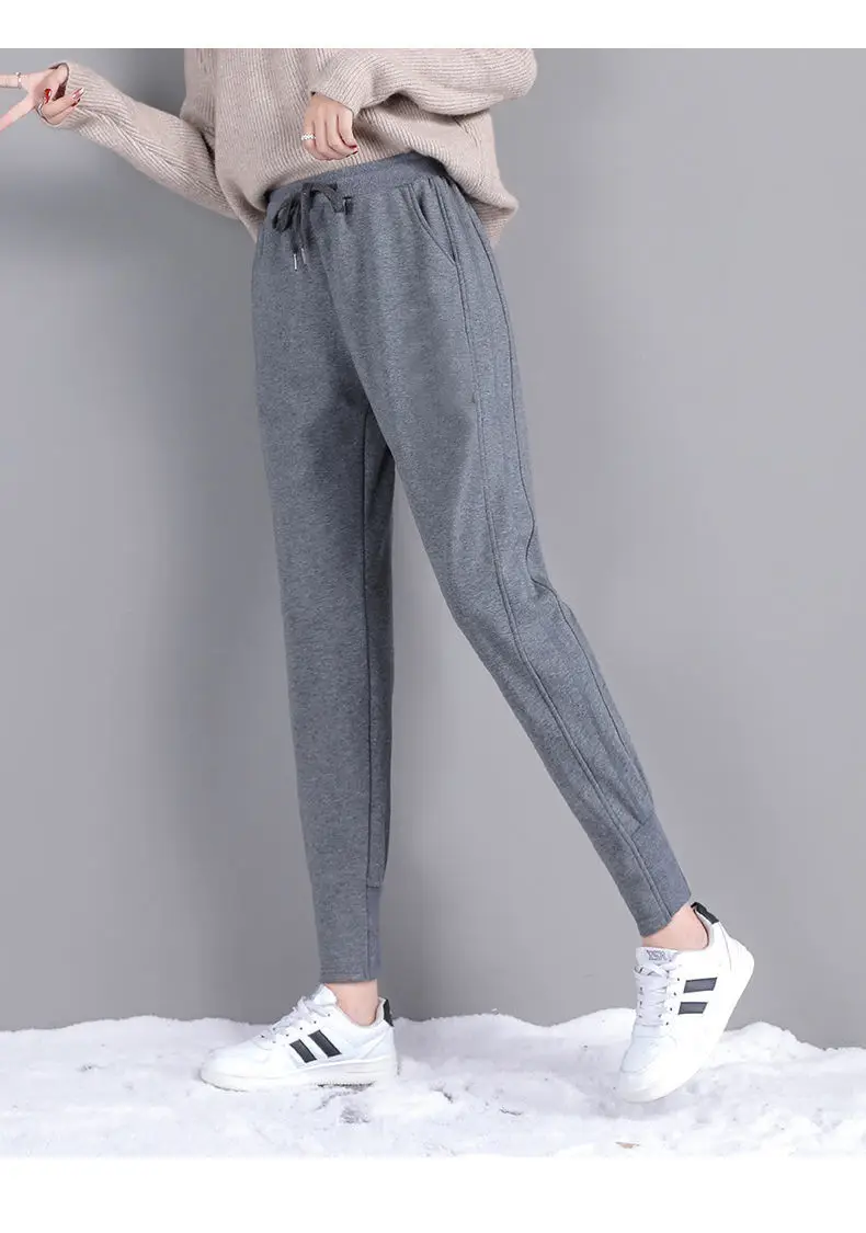 Women Velvet Harem Pants Autumn Winter Loose Casual Cross Border Export Wholesale — feature 22