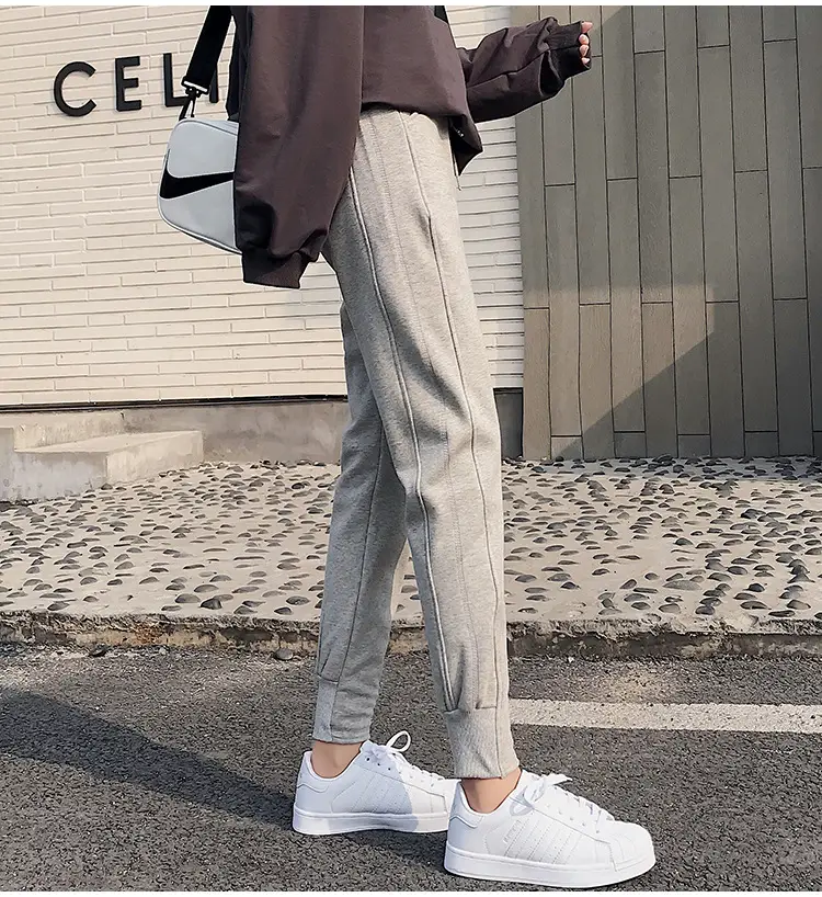 Women Velvet Harem Pants Autumn Winter Loose Casual Cross Border Export Wholesale — feature 27