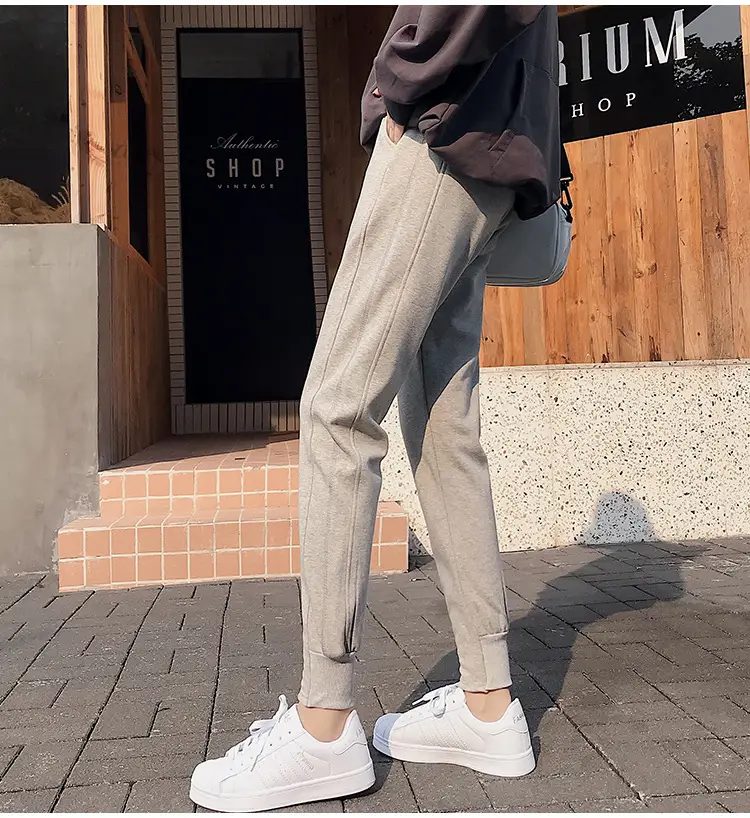 Women Velvet Harem Pants Autumn Winter Loose Casual Cross Border Export Wholesale — feature 29