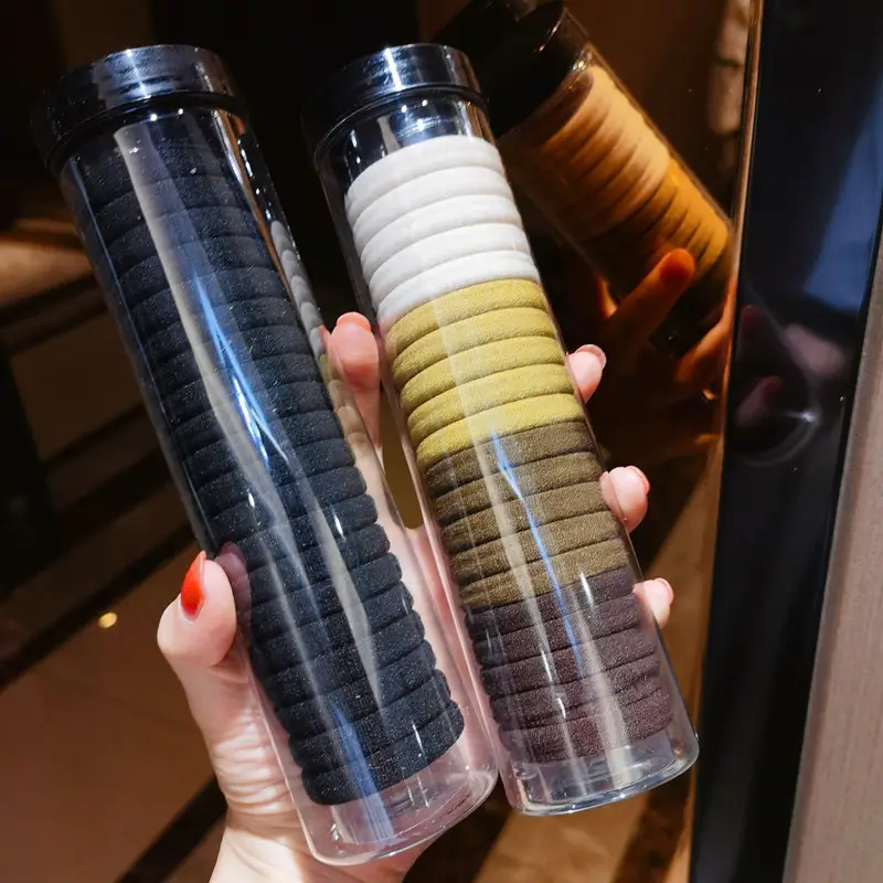 Korean 20 Canned Hair Rope for Women's Head