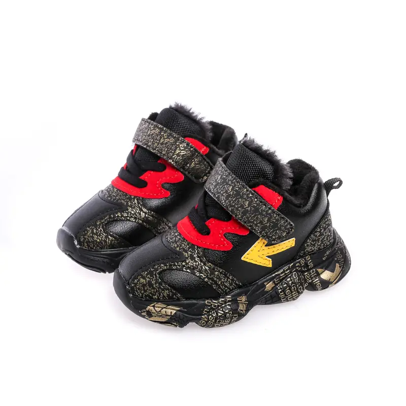 Winter New Baby Girl's Cotton Shoes Boys' Velvet Sneakers Baby Soft Sole Toddler Shoes 1-3 Years Old 2 Wholesale - Image 5
