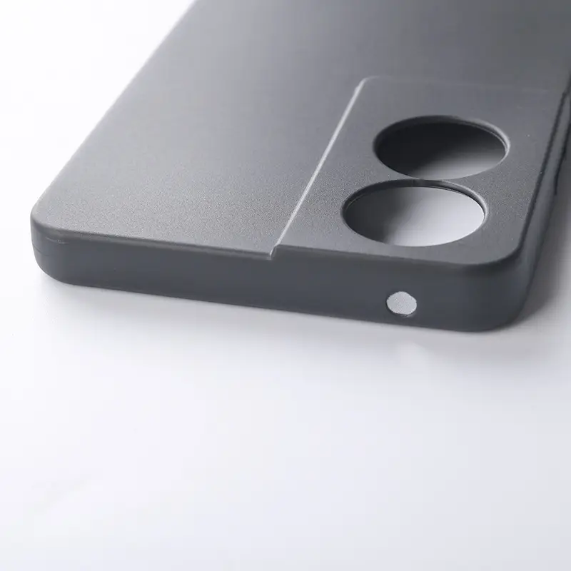 Matte Black Tpu Phone Case with 2 Cutouts — feature 5