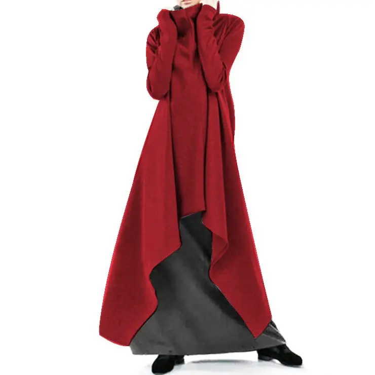 2023 Grey Loose Irregular Robe for Women