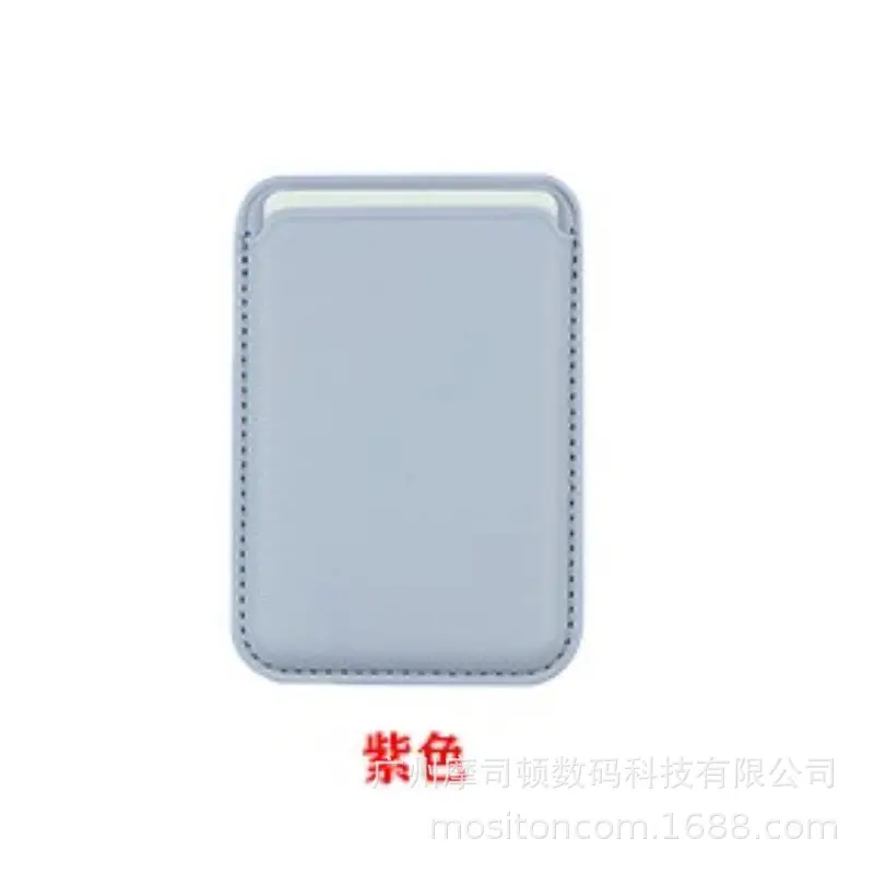 Apple 14 Magsafe Card Case Leather Pink Magnetic - Image 13