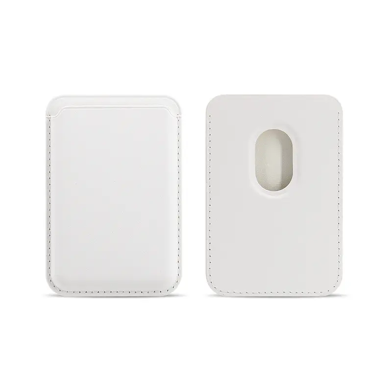 Apple 14 Magsafe Card Case Leather Pink Magnetic - Image 15